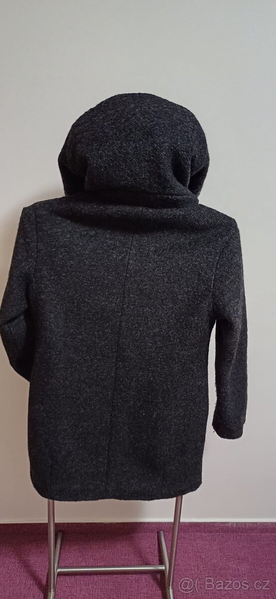 Kabát H&M s kapucí, vel. 158 - 3