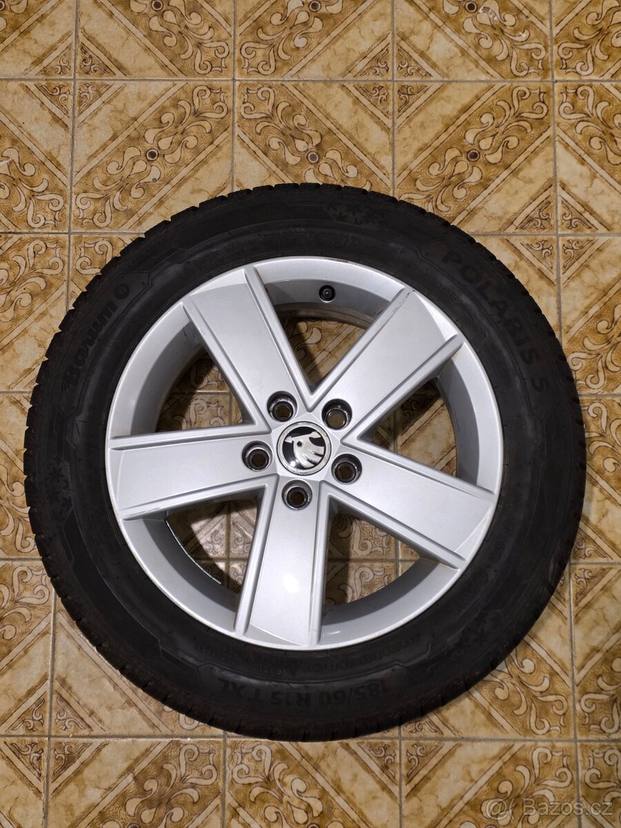 Alu kolo Škoda Propeller 15" 5JJ601025 6Jx15 5x110 ET38 - 3