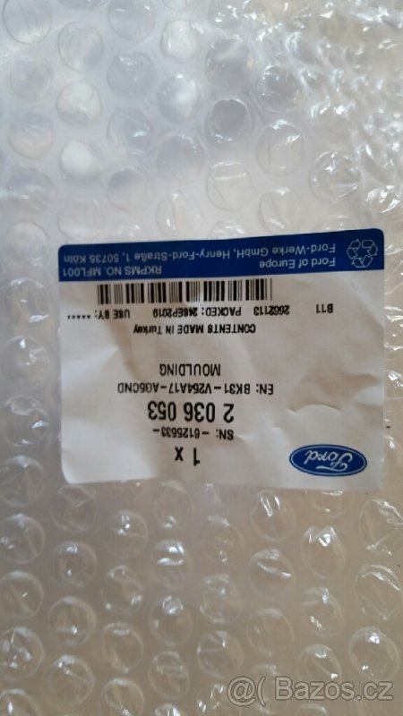 Lišta Ford Transit - 3