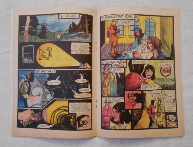 Komiks Třetí pusa od princezny - KPP 1990 - 3