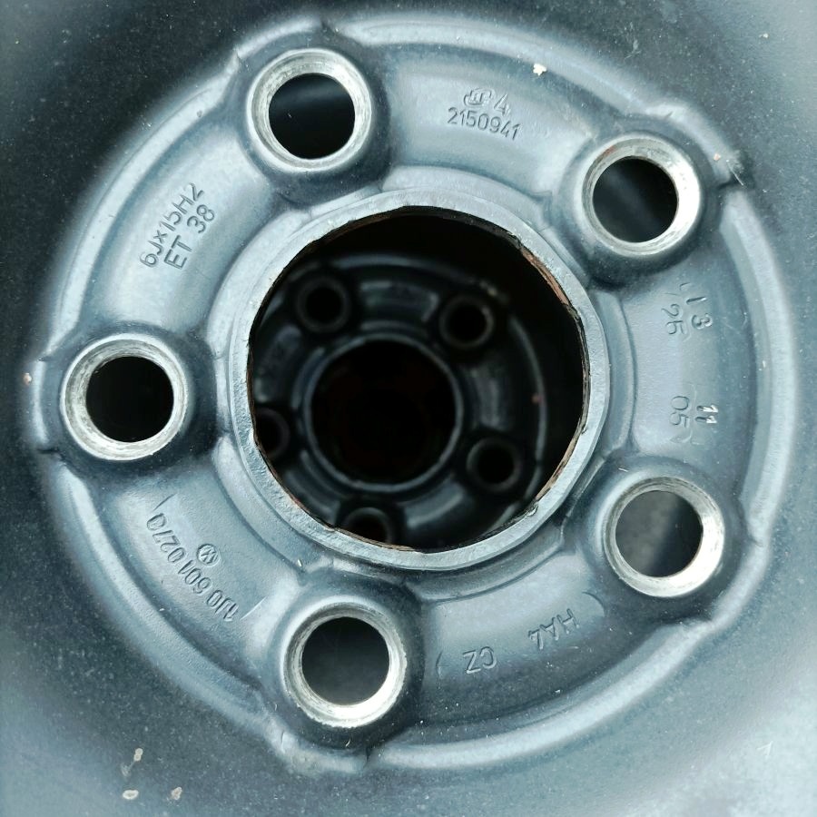 15" plechová kola – 5x100 – ŠKODA (VW, AUDI, SEAT) - 3