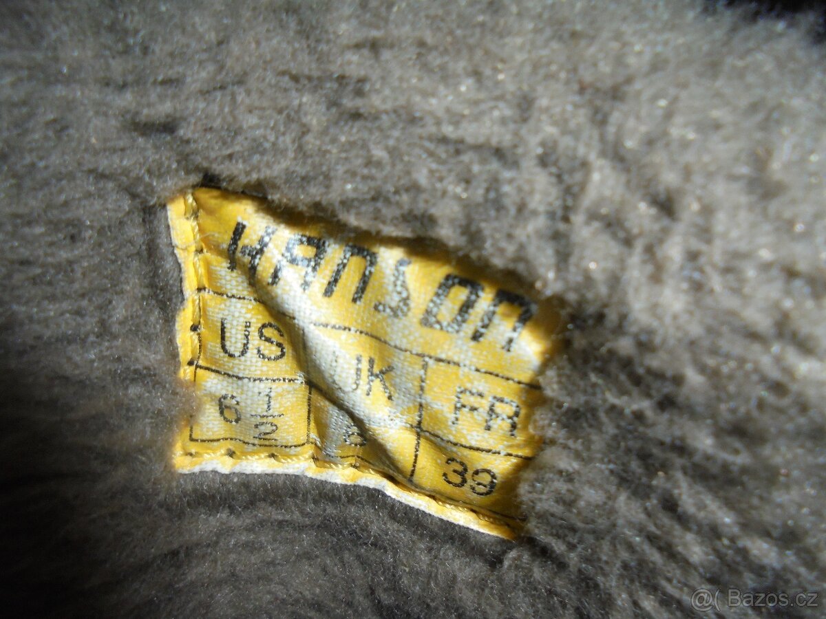 chlapecke zimní boty č.5= č.39 - 3