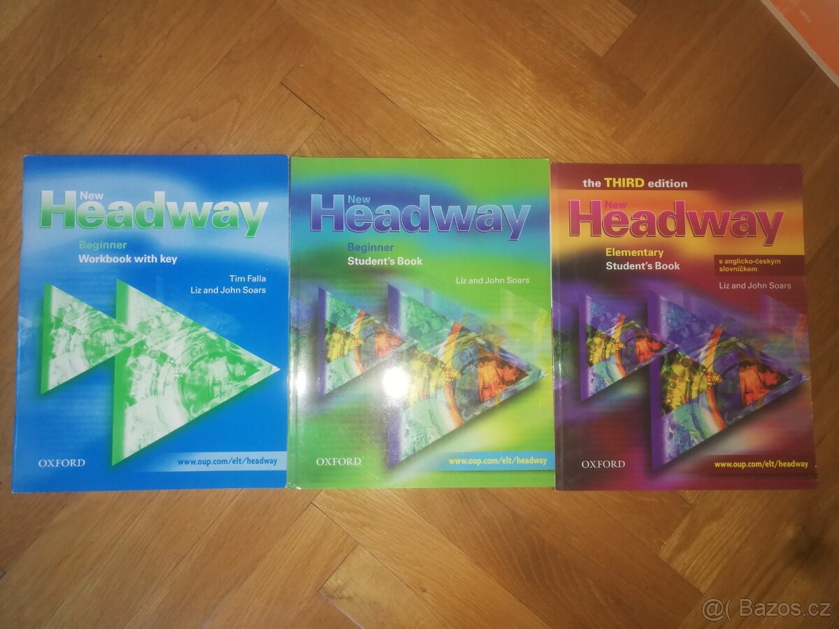 učebnice AJ, Peprník, Time to talk, Headway - 3