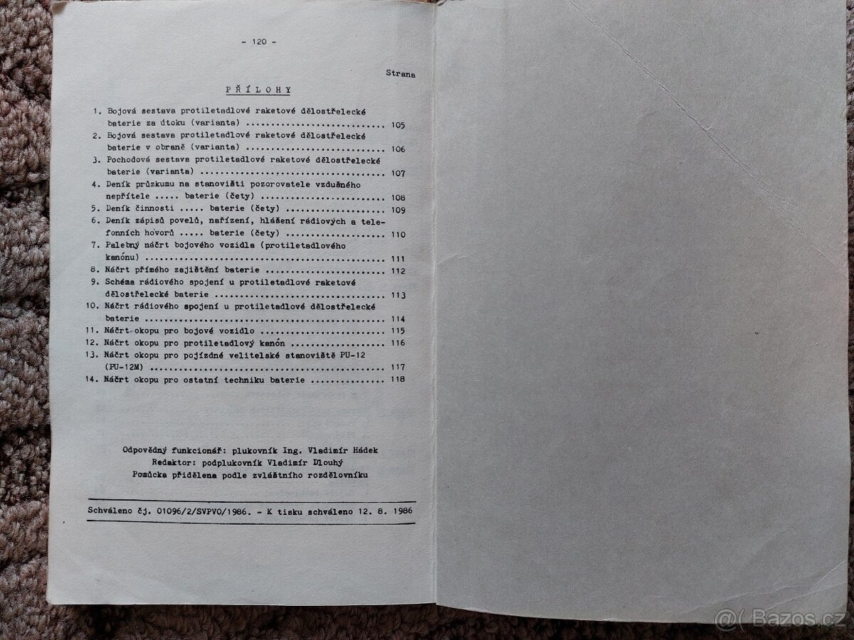 Armáda – Taktická příručka PVOV-51-3 (1986) - 3