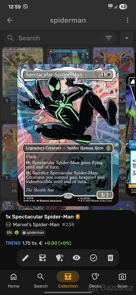 Magic the Gathering marvel's spider-man - 3