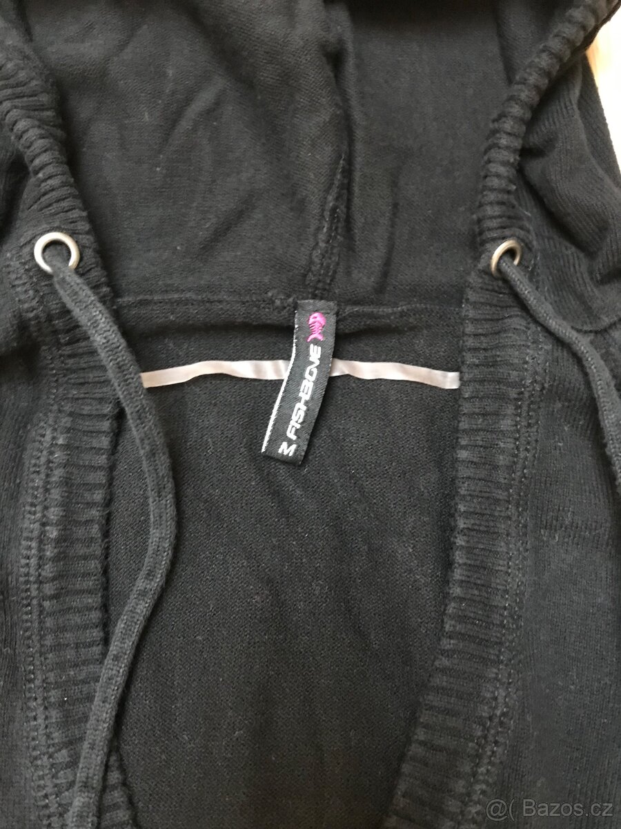 Dámský černý svetřík Fishbone, vel. M - 3