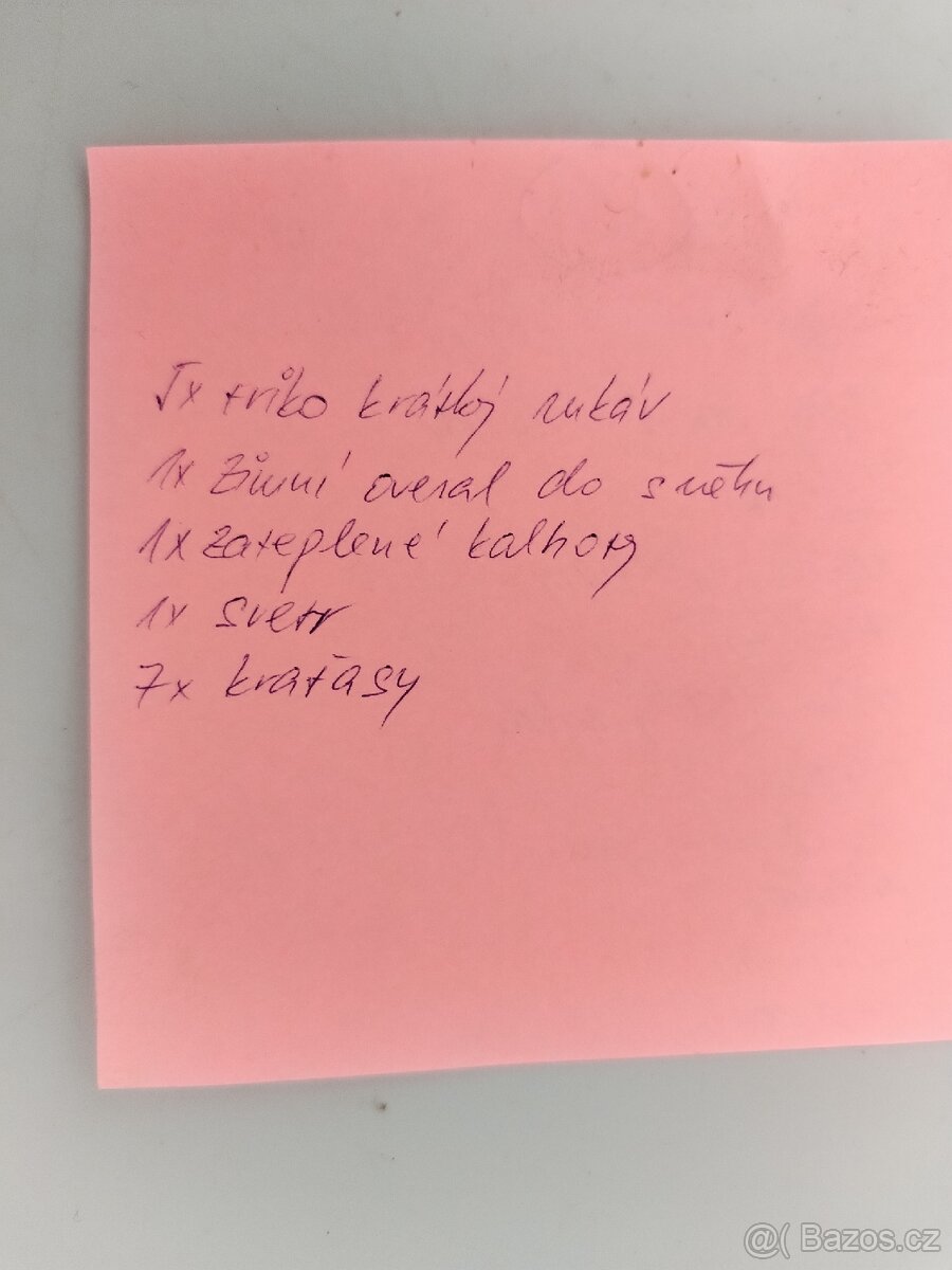 Balík oblečení velikost 86 - 3