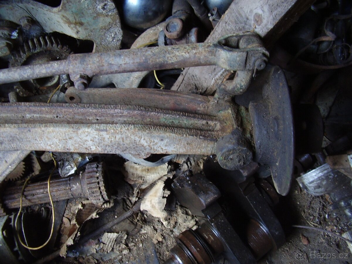 Prodám přední nápravu a díly Zetor 15 - 3
