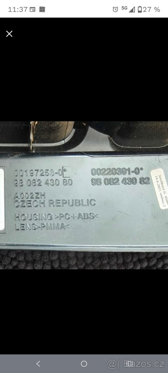 PRAVÉ ZADNÍ SVĚTLO CITROEN JUMPY - 3