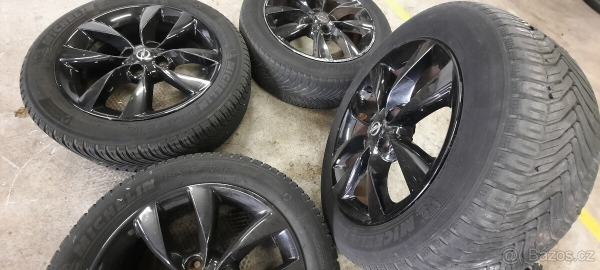 11 original alu Opel 4x100, r15 - 3