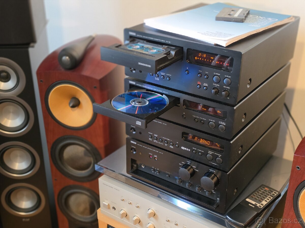 Hi-tech YAMAHA stereo systém s CD, MGF, AM/FM, Bluetooth - 3