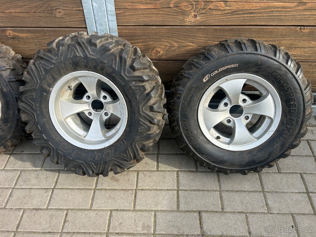 Alu kola 4x110 s pneu