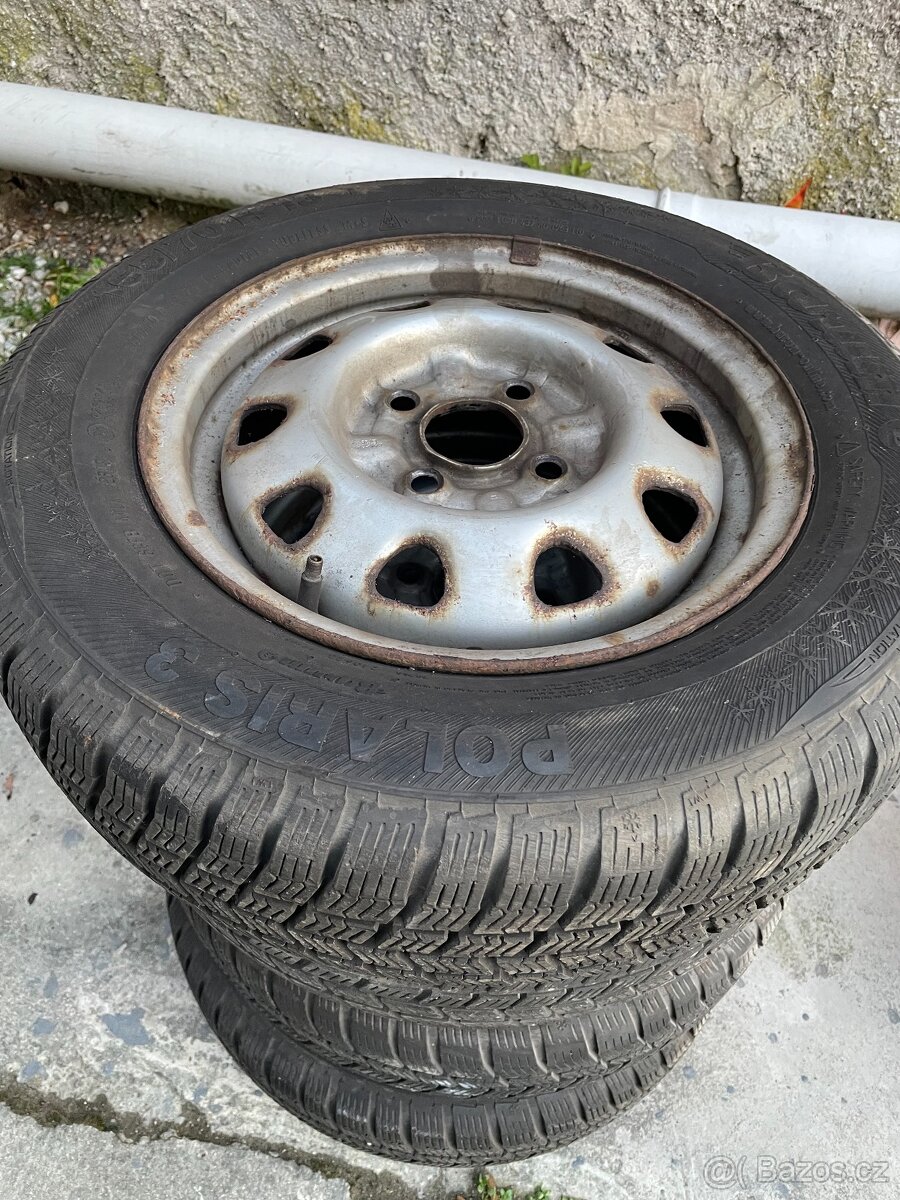 Kola 4 x 100, pneu 165/70 R13 - 3