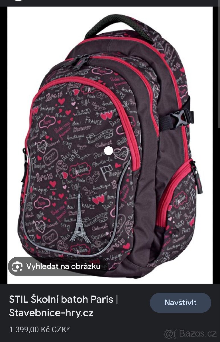 Školní batoh Stil Paris - 3