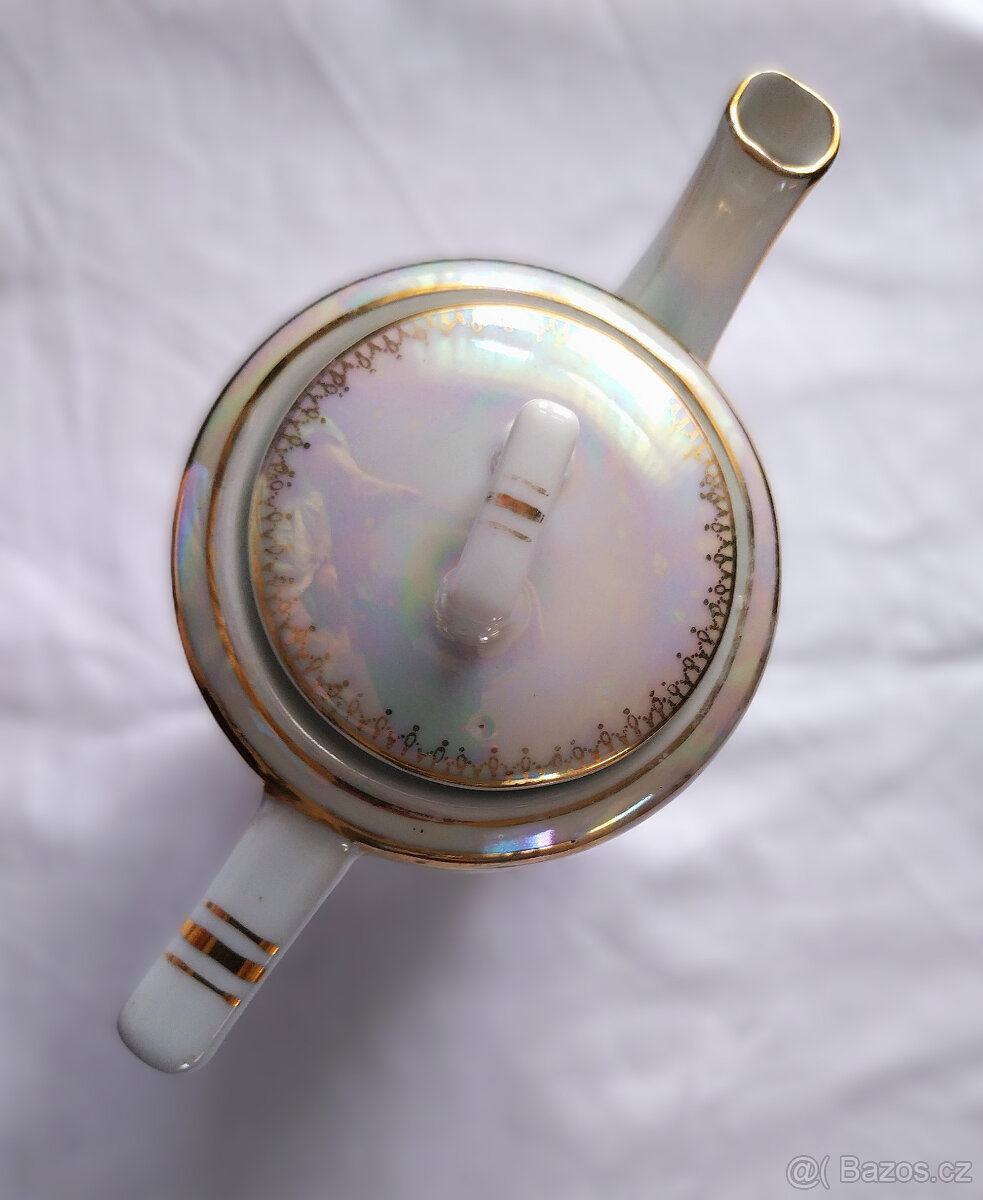 porcelánová konvice - 3