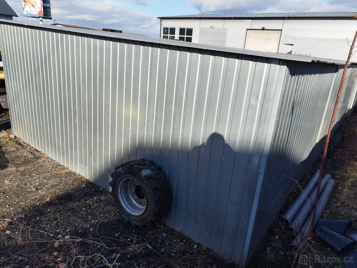 Plechová garáž,bouda,zahradní domek 3 x 5 m - 3