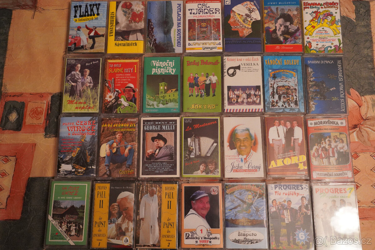 kazety mix dechovky i klasika, všehochuť+CD vážné hudby - 3