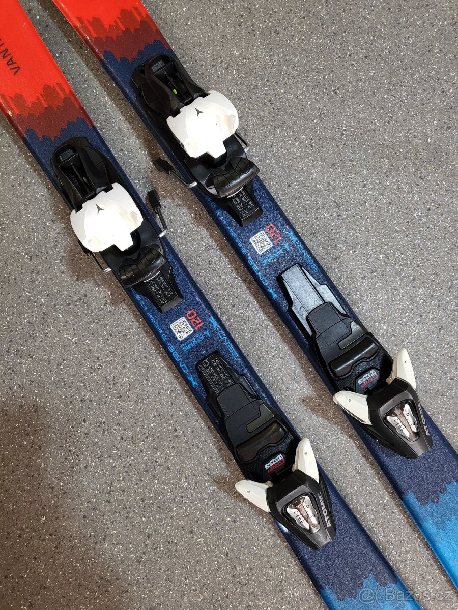 JUNIOR. CARV LYŽE ATOMIC VANTAGE JR 120 CM - 3