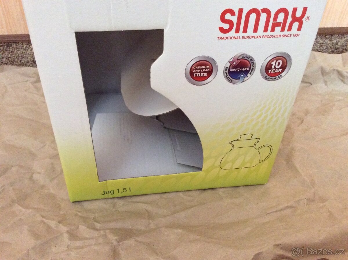 SIMAX-VARNÉ SKLO #KONVICE 1,5l #DŽBÁNEK 0,5l - 3
