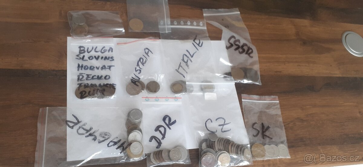 MINCE,BANKOVKY,ETIKETY KRABIČEK OD SIREK - 3