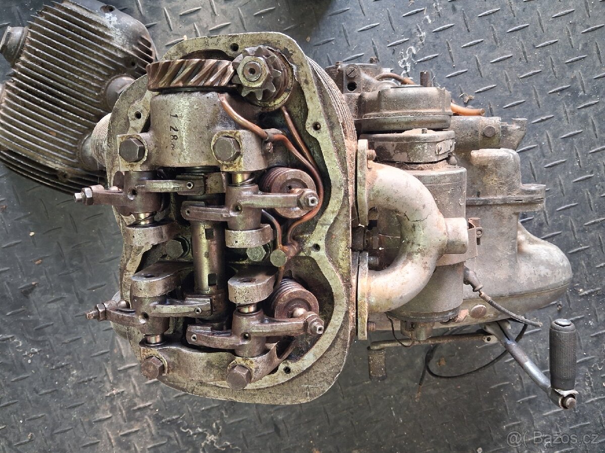 Jawa 500 šnek 01 motor - 3