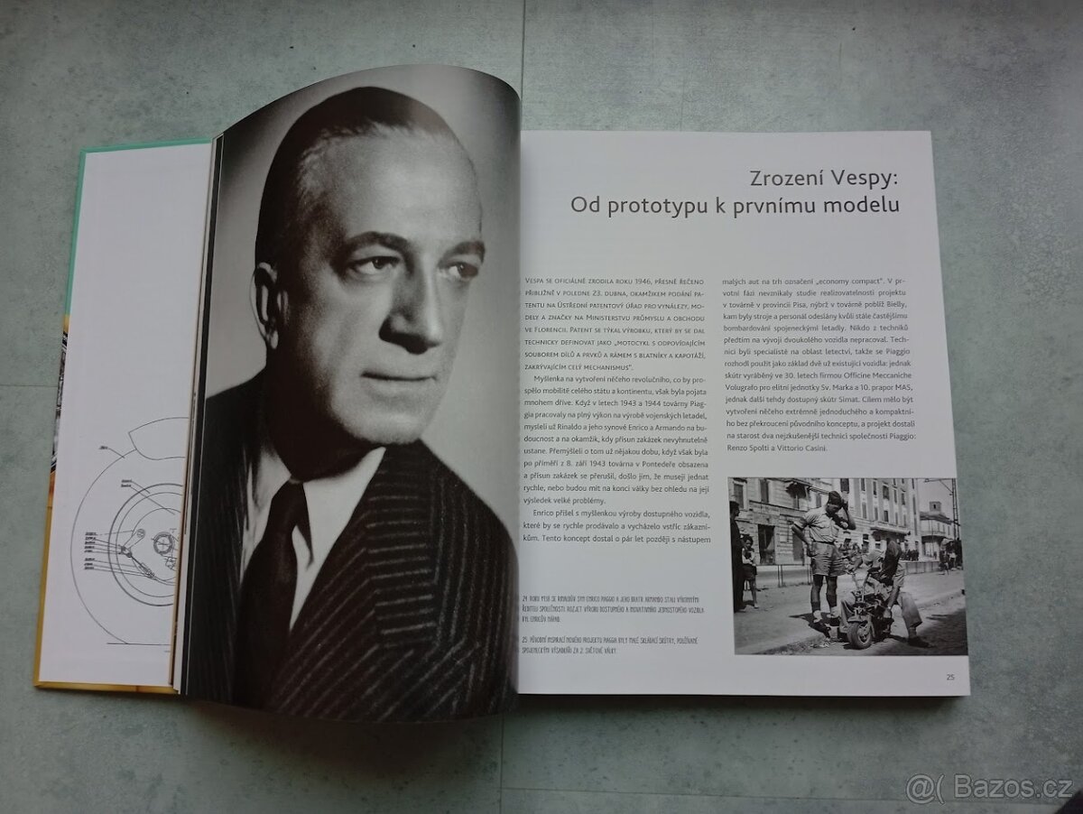 Vespa - kniha - encyklopedie - CZ - nová - doprava v ceně - 3