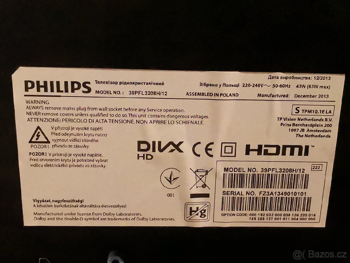 Tv PHILIPS 99cm - 3