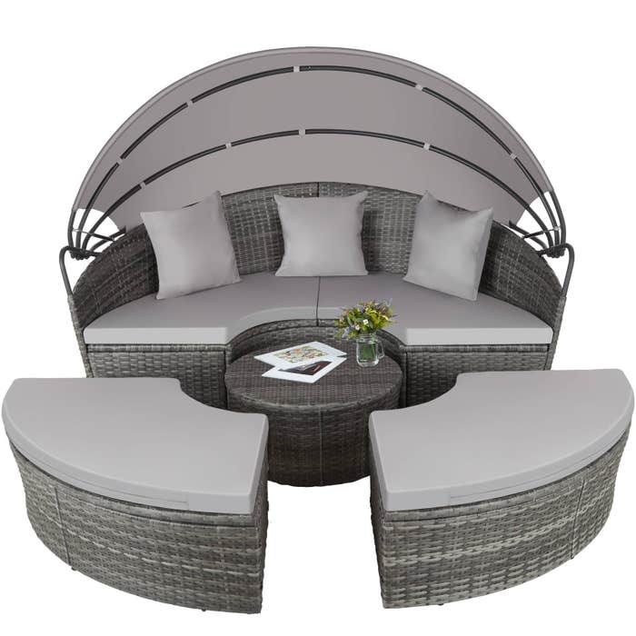 ratanový ostrůvek nový - 3