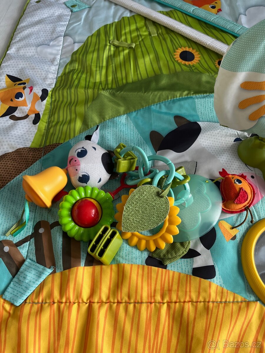 Tiny Love Hrací deka s hrazdou Tiny Farm - 3