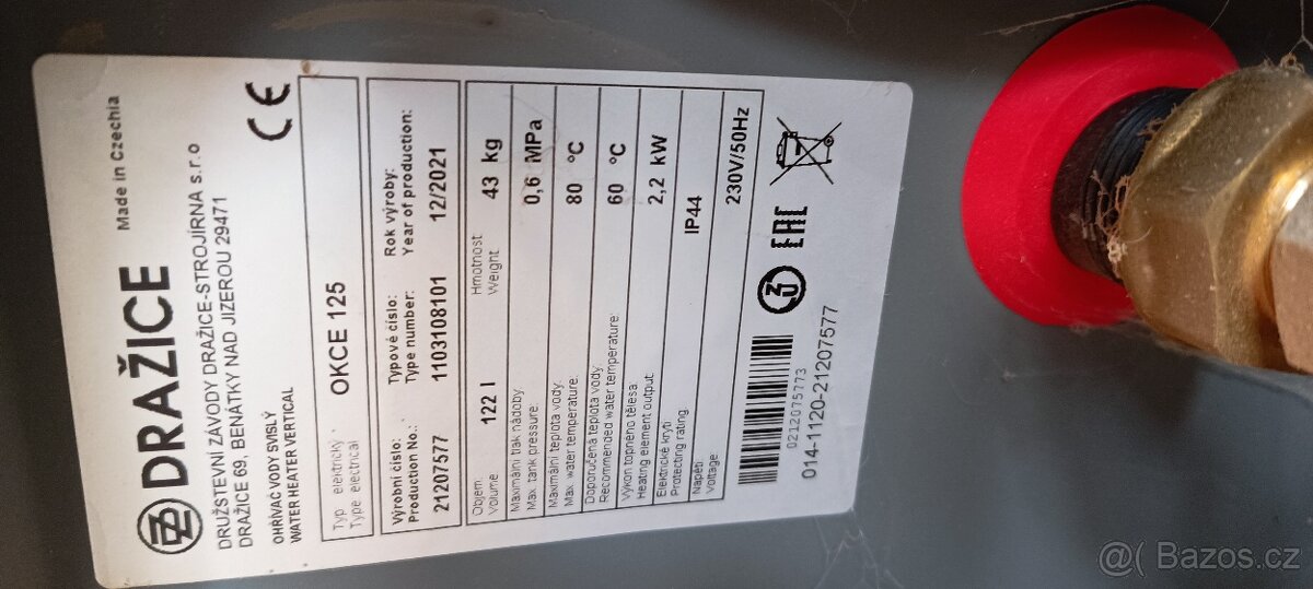 Bojler Dražice Okce 125 - 3