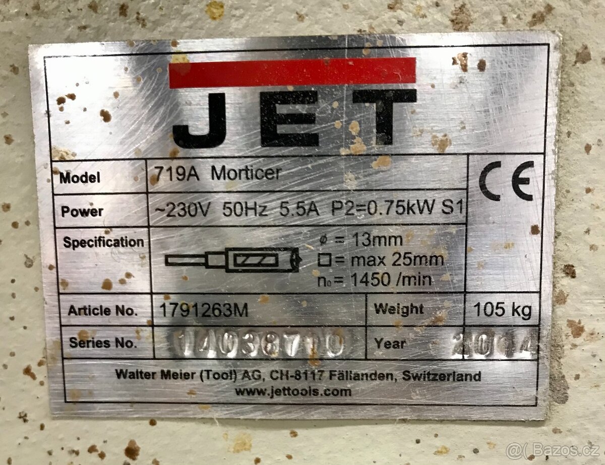 JET 719A dlabačka ostrohranná - 3