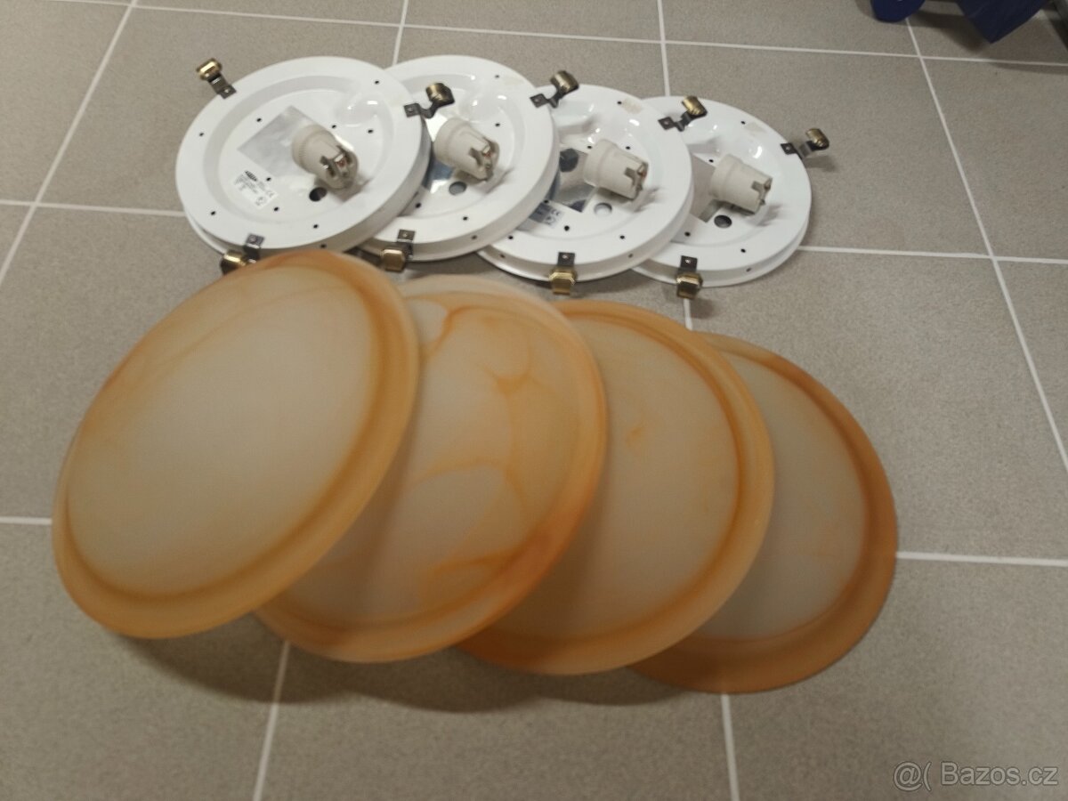 Stropní svítidla s alabastrovým sklem - 3