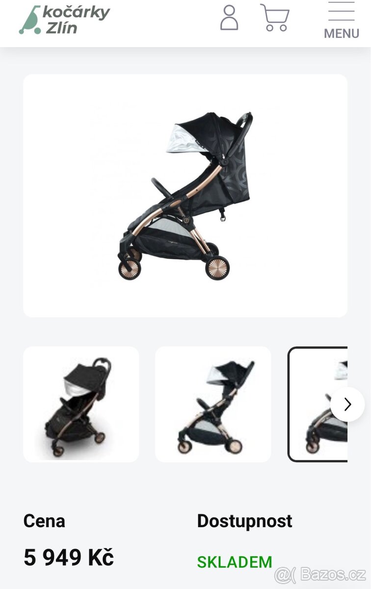 Kočárek HYBRID Ezyfold - 3