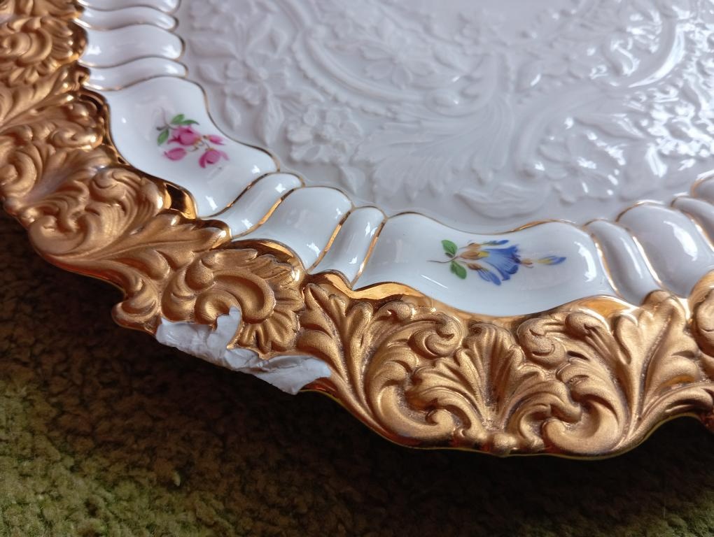 Dekorativní talíř, Míšeň - 3