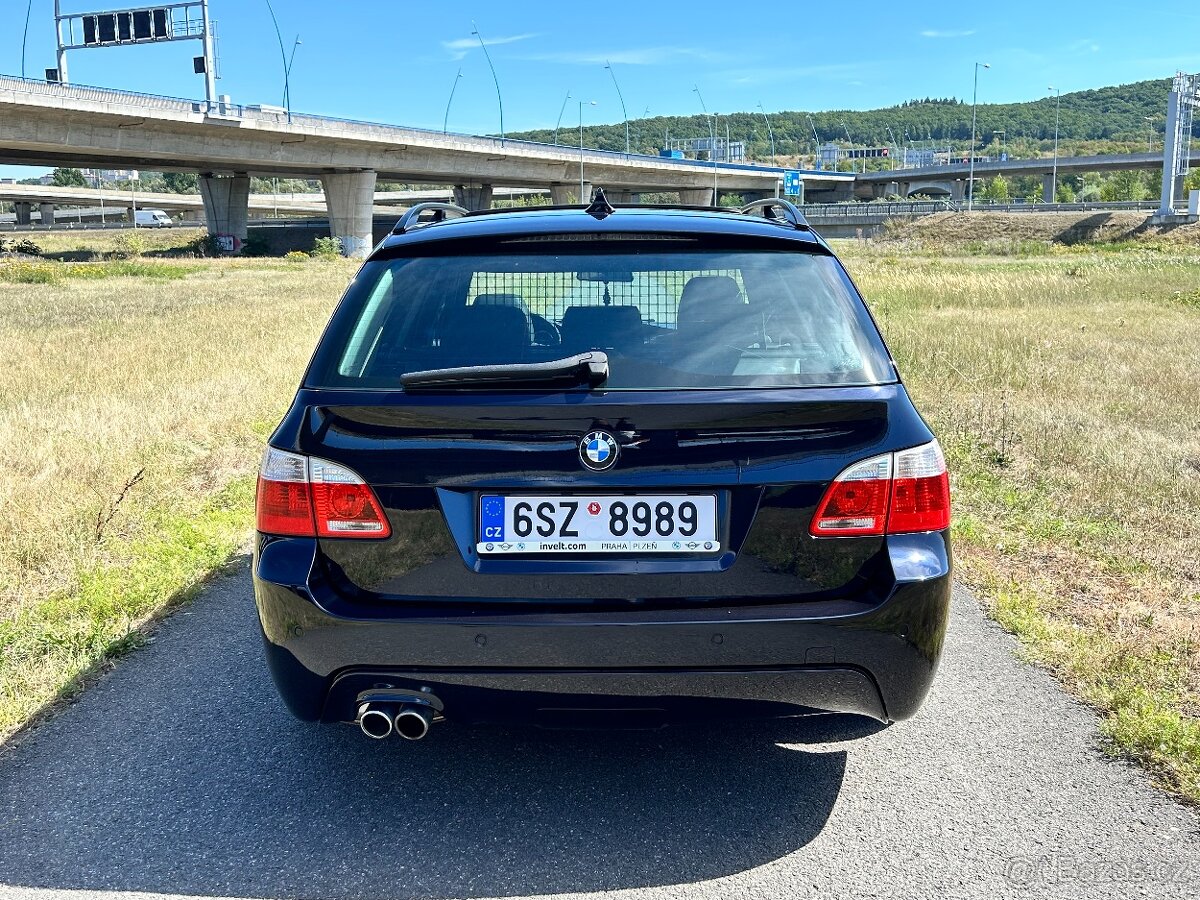 BMW 535d Touring, M paket, servis, Carbonschwarz - 3