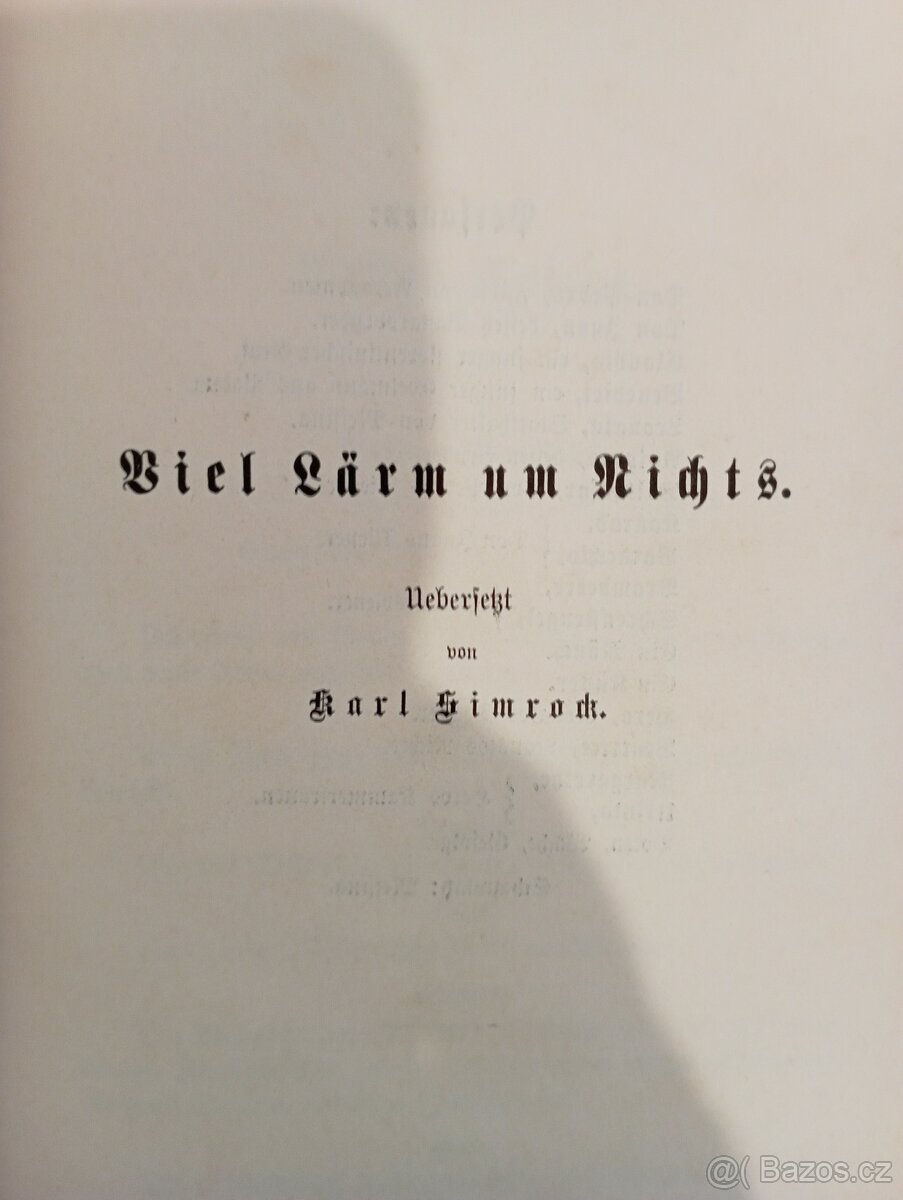 Shakespeare v nemčine - hodnota - 3