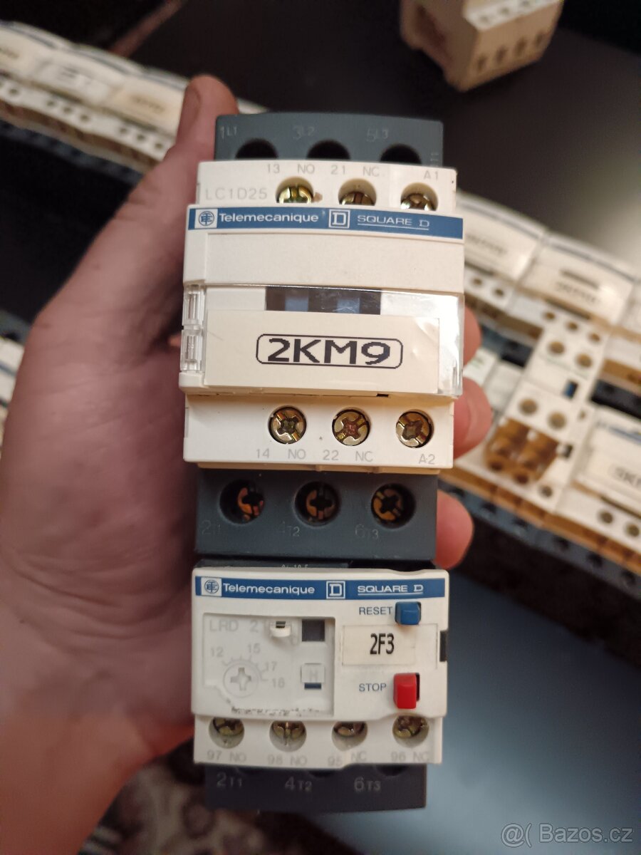 Stykače Schneider a telemecanique - 3