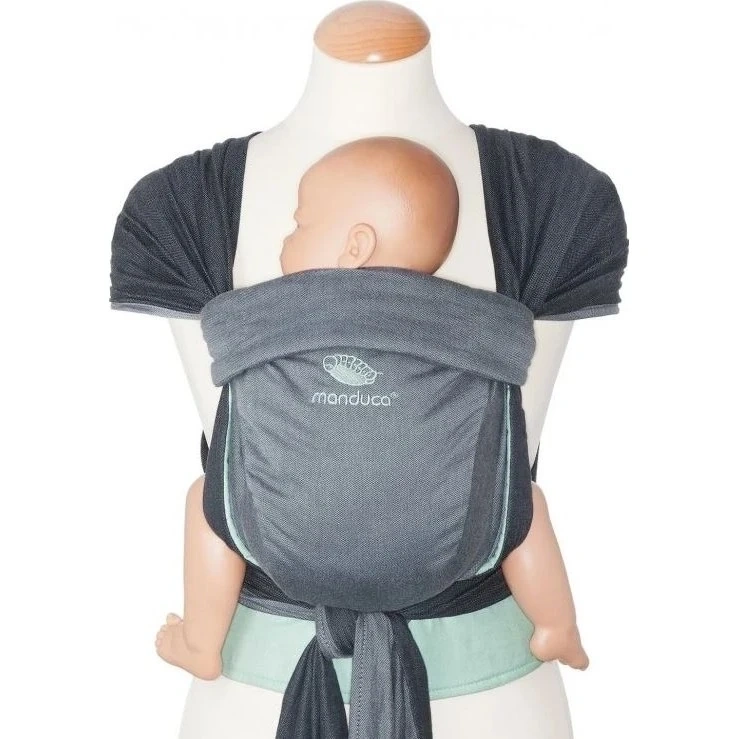 Manduca Šátek Twist Grey mint - použitá - 3