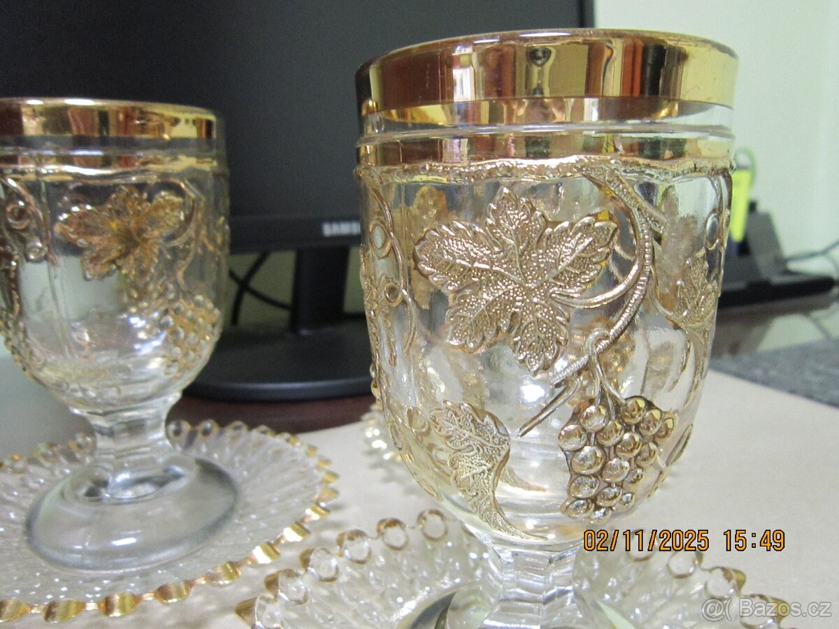 starožitné poháry na grog - 3