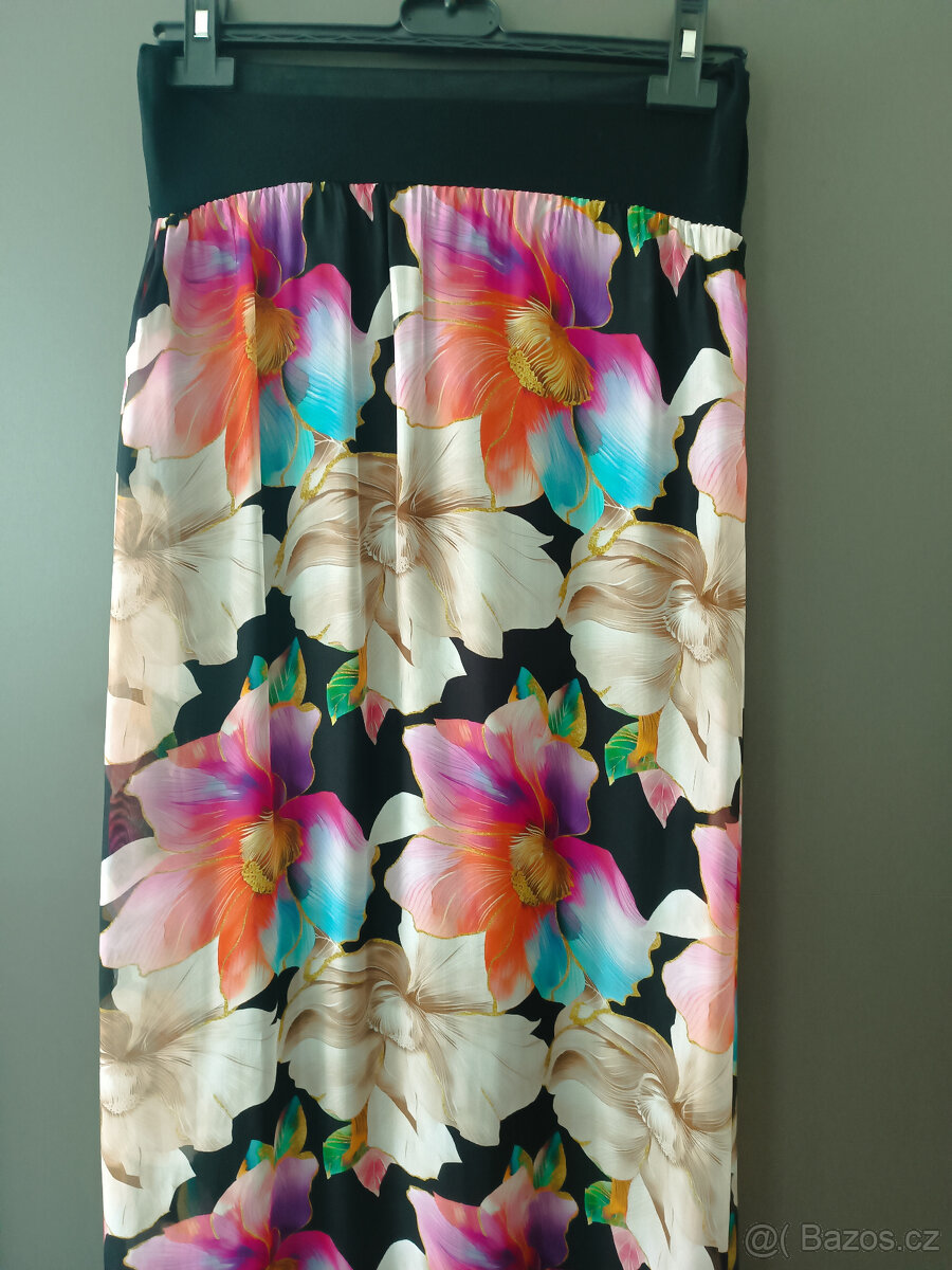 Hedvábná sukně UNI - 3