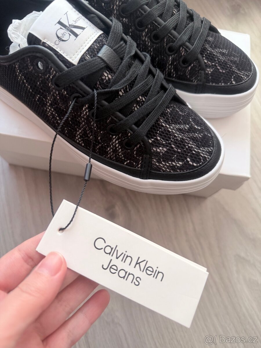 Nové tenisky na platformě Calvin Klein - 3