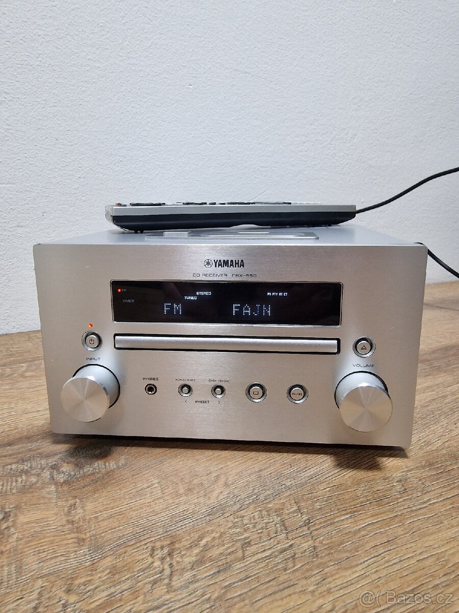 Mikrosystém Yamaha CRX 550 SILVER - 3