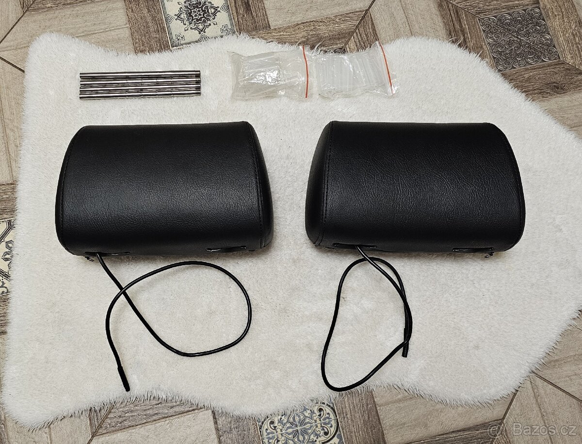 Opěrky hlavy do auta s LCD displejem - 3