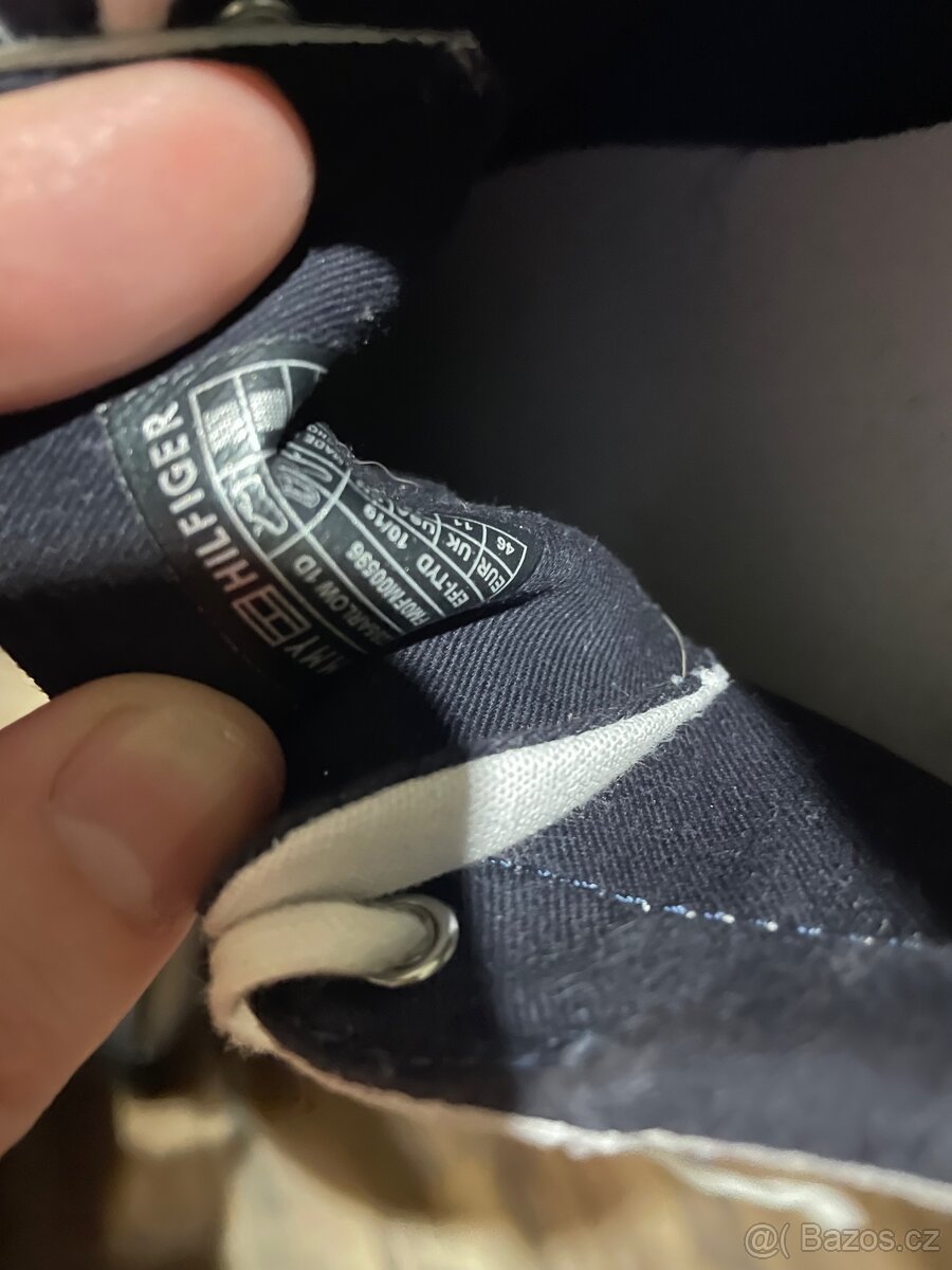 Plátěné boty Tommy Hilfiger vel. 46 - 3