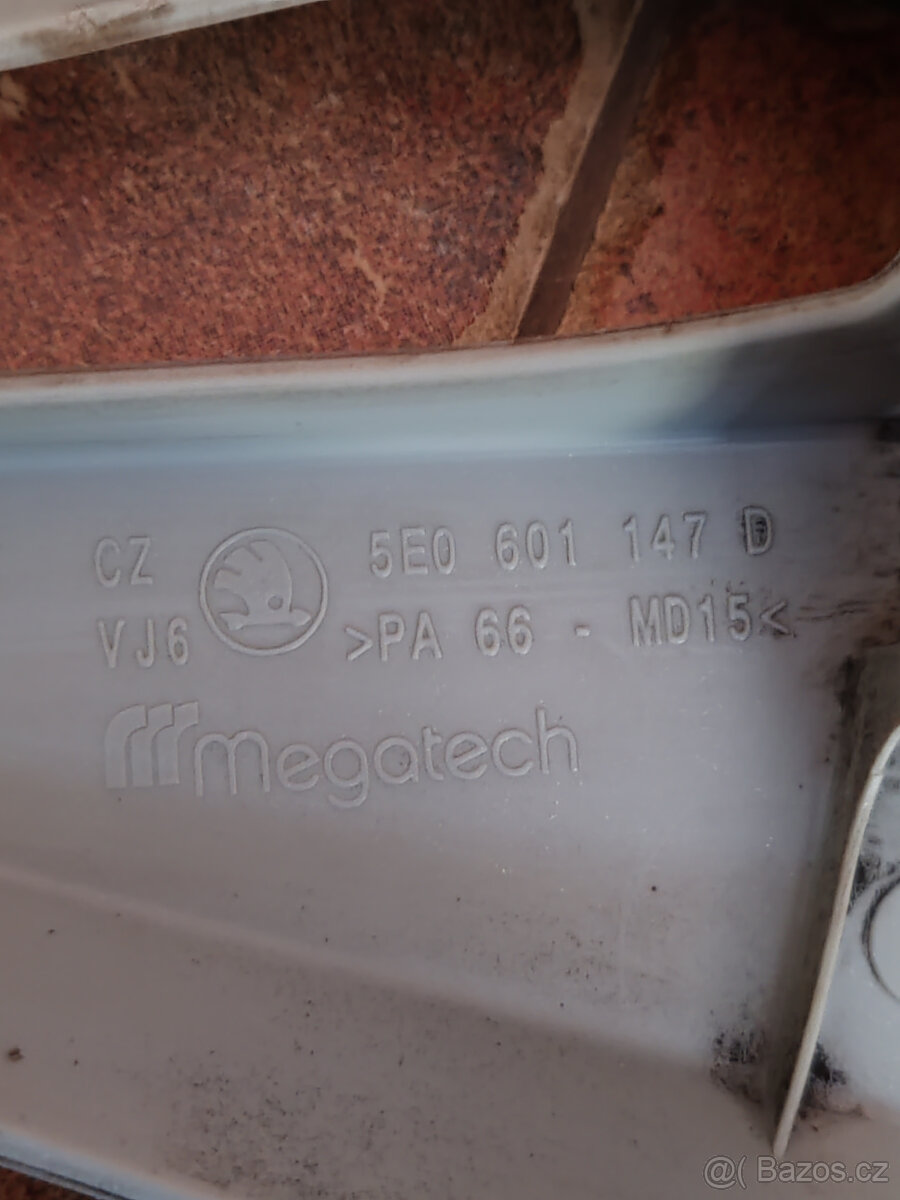 Poklice Škoda 16" - originál - 1ks - 3