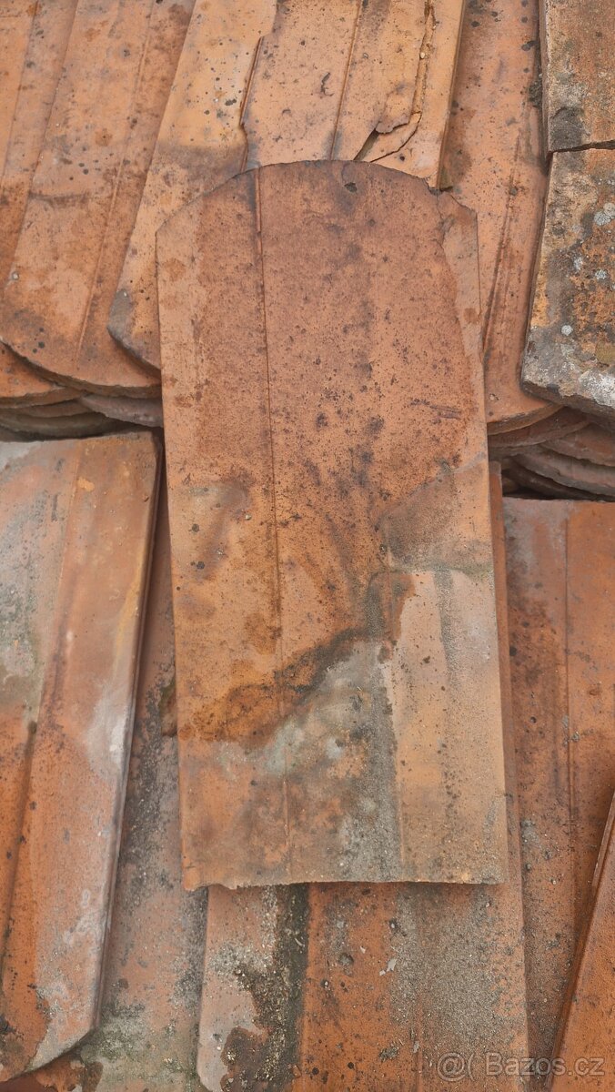 Použité střešní tašky za odvoz - 3