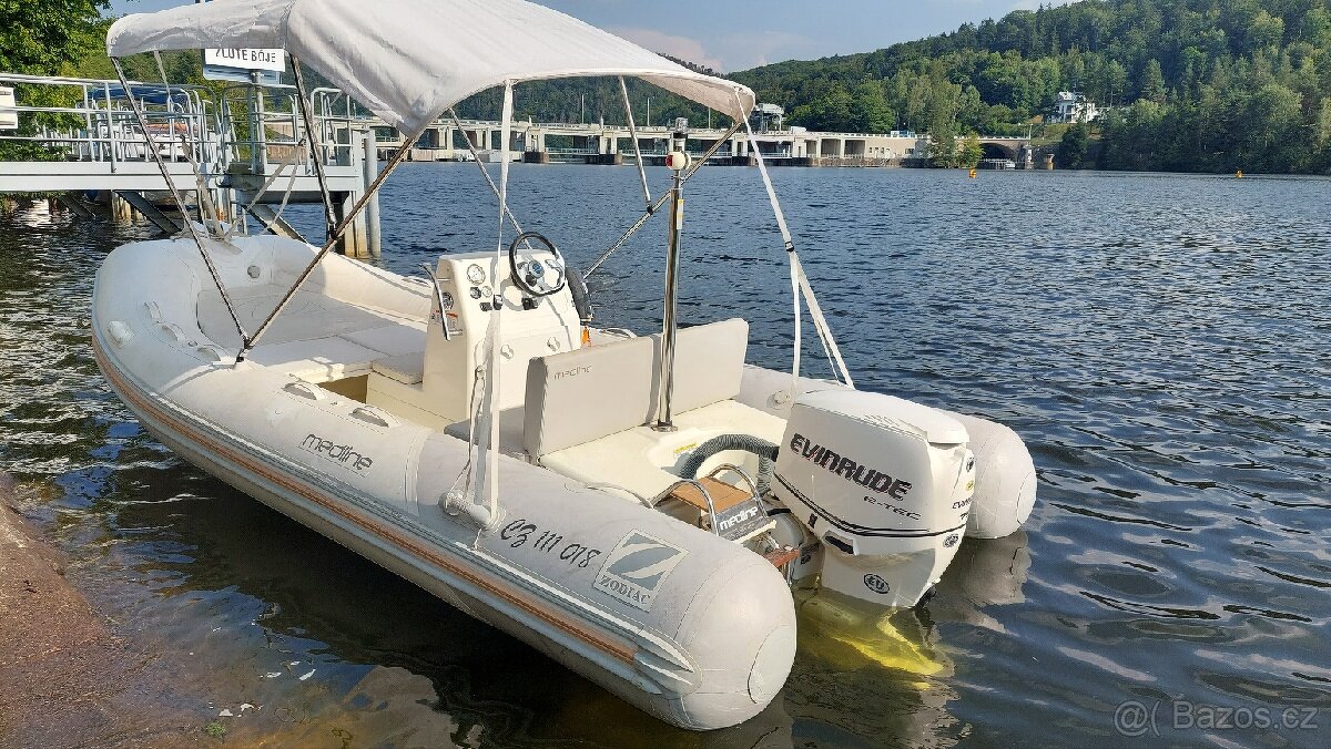 Zodiac Medline 500 + Evinrude 75 e-tec - 3