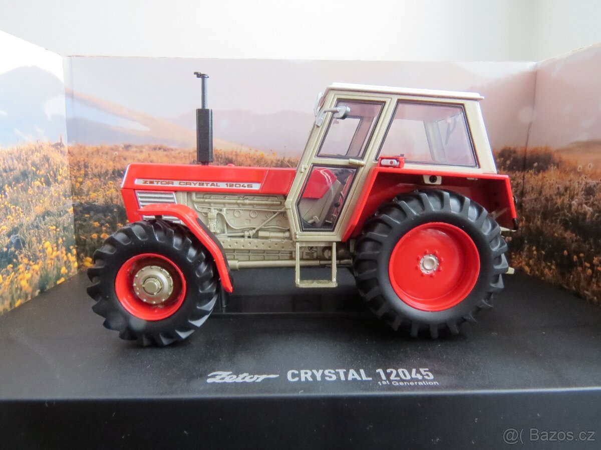 KOVOVÝ MODEL ZETOR CRYSTAL 12045 - UNIVERSAL HOBBIES - 1:32 - 3