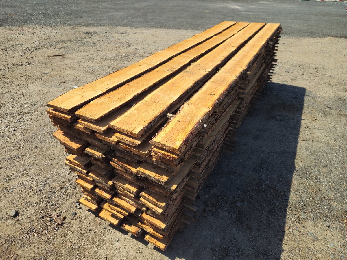 Modřínové řezivo - fošny 55mm - 3