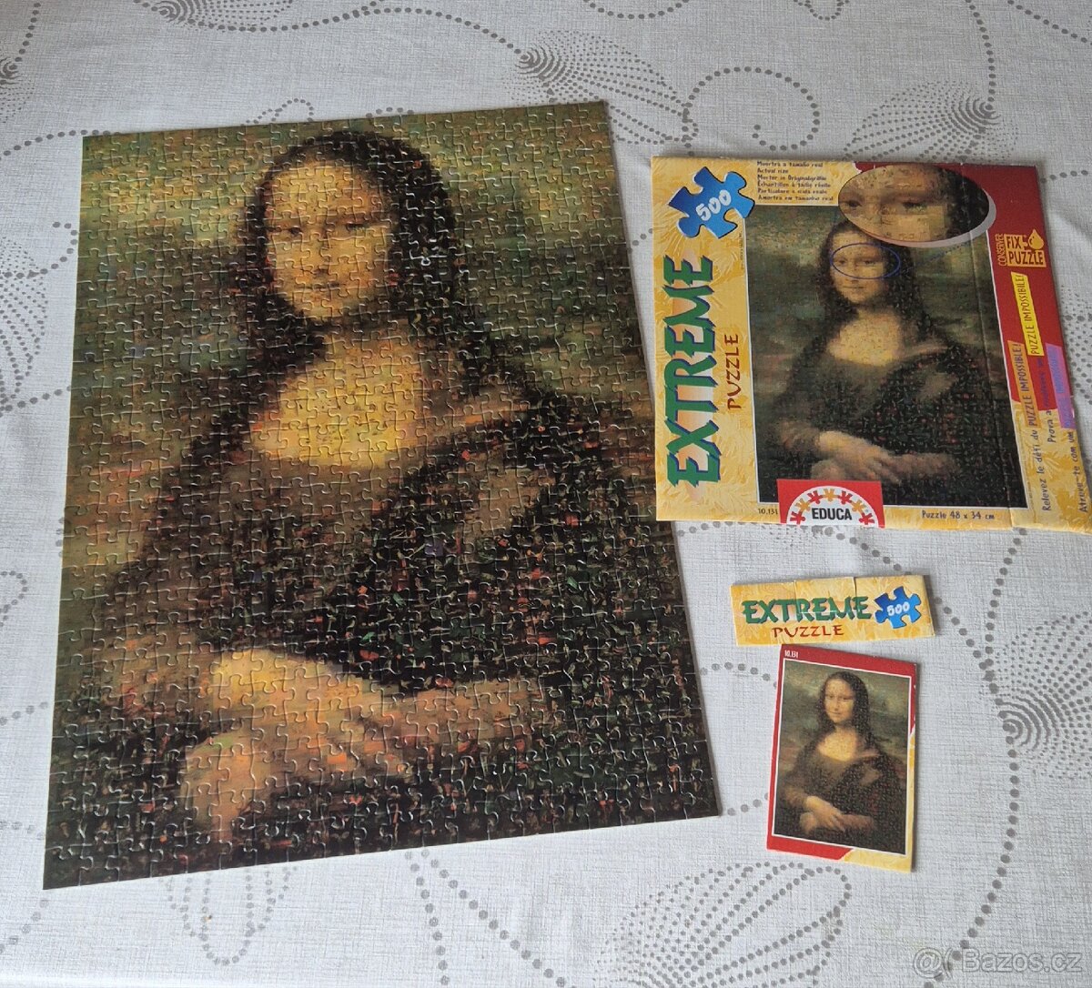 PUZZLE 500 ks Mona Líza - 3